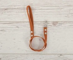 Super Hobby Horse Pavadėlis hobi arkliukui, rudas diržinis diržas