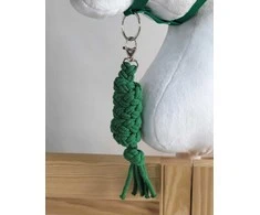Super Hobby Horse Hobby horsingo pavadėlis iš dvigubo virvinio lyno – žalias