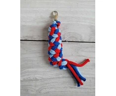 Super Hobby Horse Pavadėlis hobi arkliukui dvigubas – mėlynas / žydras / raudonas