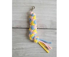 Super Hobby Horse Hobio arklio pavadis, mėlyna/šviesiai rožinė/geltona