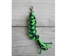 Super Hobby Horse Pavadėlis hobi arkliukui, dvigubas, šviesiai žalias / žalias / tamsiai žalias