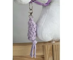 Super Hobby Horse Pavadėlis hobi arkliukui, dviguba virvė, violetinis