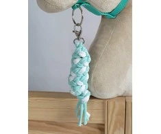 Super Hobby Horse Pavadėlis hobi arkliukui, baltas-mėtų spalvos