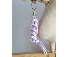 Super Hobby Horse Pavadėlis hobi arkliukui, rožinis/violetinis/baltas