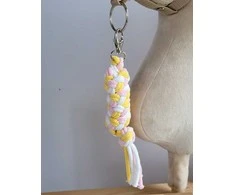 Super Hobby Horse Pavadėlis hobi arkliukui, dvigubas, šviesiai rožinis/geltonas/baltas