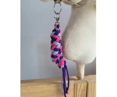 Super Hobby Horse Hobby horsing pavadėlis, tamsiai rožinė/violetinė