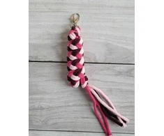Super Hobby Horse Pavadėlis hobi arkliukui, dvigubas, rožinis/bordo