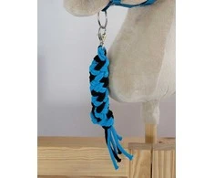 Super Hobby Horse Pavadėlis hobi arkliukui, juodas-turkio