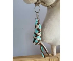 Super Hobby Horse Pavadėlis hobi arkliukui, dvigubas, šviesiai smėlinis/rudas/mėtinės spalvos