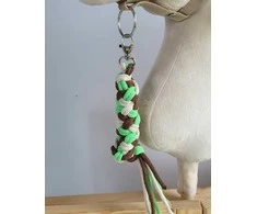 Super Hobby Horse Pavadėlis hobi arkliukui, šviesiai žalias/rudas/šviesiai smėlinis