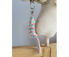 Super Hobby Horse Pavadėlis hobi arkliukui, dvigubas – mėtų/lavandos/persikų