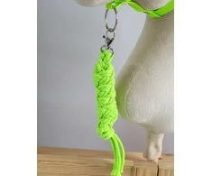 Super Hobby Horse Pavadėlis hobi arkliukui, neoninės žalios spalvos