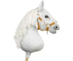Super Hobby Horse Reguliuojamas kantaras hobi arkliukui A3 medaus geltonumo