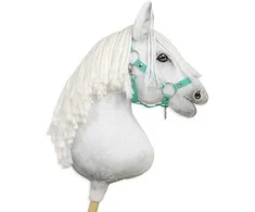 Super Hobby Horse Reguliuojamas kantaras hobi arkliukui A3 – mėtų spalvos