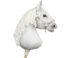 Super Hobby Horse Reguliuojamas kamanas hobi arkliukui A3 – smėlio spalvos