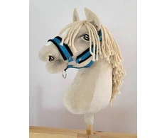 Super Hobby Horse Reguliuojamas kantaras hobi arkliukui A3 turkio spalvos su juoda pūkuote