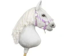 Super Hobby Horse Reguliuojamas kantaras hobi arkliukui A3 violetinis