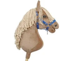 Super Hobby Horse Reguliuojamas kantaras hobi arkliukui – mėlynas