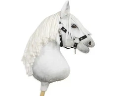 Super Hobby Horse Reguliuojamas kantaras hobi arkliukui A3 – juodas