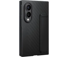 Dėklas XF971SBE anglies pluošto stovas Samsung Galaxy Fold 8, Juodas