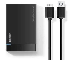 UGREEN 2,5 colio kietojo disko korpusas, skirtas 2,5 colio SATA SSD ir HDD