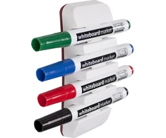 Magnetinis laikiklis žymekliams 2x3, horizontalus, AS128, telpa 4 žymekliai 0611-007