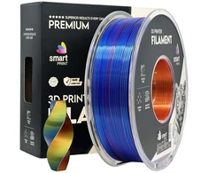 3D Plastikas – Filamentas PLA Silk Tri Color raudonas geltonas mėlynas | 1.75 mm, 1kg | SPrint