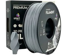 3D Plastikas – Filamentas ABS+ sidabrinis | 1.75 mm, 1kg | SPrint