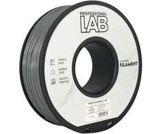 3D Plastikas – Filamentas ABS+ sidabrinis | 1.75 mm, 1kg | Professional LAB