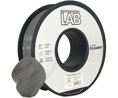 3D Plastikas – Filamentas HS-PLA pilka | 1.75 mm, 1kg | Professional LAB