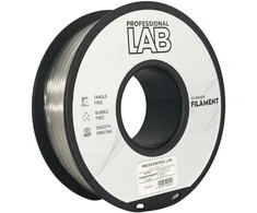 3D Plastikas – Filamentas HS-PLA transparent | 1.75 mm, 1kg | Professional LAB
