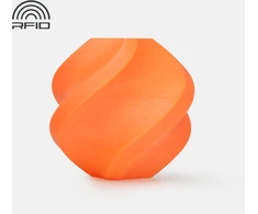 3D Plastikas – Filamentas PA6-GF With spool/Su rite oranžinės spalvos | 1.75 mm, 1kg | Bambu Lab