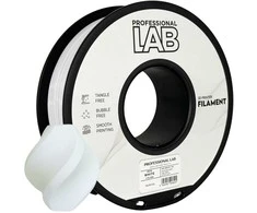 3D Plastikas – Filamentas PETG baltos spalvos | 1.75 mm, 1kg | Professional LAB