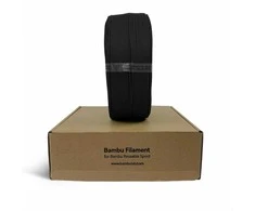BambuLab 3D Plastikas – Filamentas PETG-CF Refill/Papildymas juodos spalvos | 1.75 mm, 1kg | Bambu Lab
