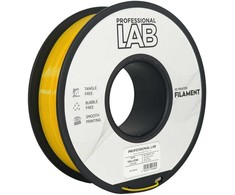 3D Plastikas – Filamentas PETG geltonos spalvos | 1.75 mm, 1kg | Professional LAB