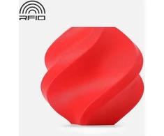 Bambu Lab PETG-HF plastikas 1.75mm 1kg - pridedamas su daugkartinio naudojimo ritė - Raudona