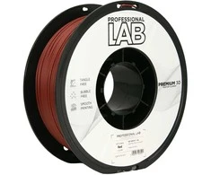 3D Plastikas – Filamentas PETG matte red | 1.75 mm, 1kg | Professional LAB