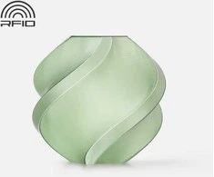 Bambu Lab PETG permatomo plastiko papildymas 1,75 mm 1kg - permatoma alyvuogių spalva