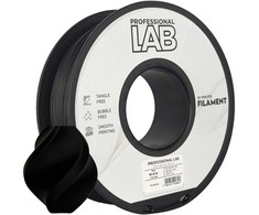 3D Plastikas – Filamentas PLA juodas | 1.75 mm, 1kg | Professional LAB