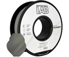 3D Plastikas - Filamentas PLA matinis pilkas | 1.75 mm, 1kg | Professional LAB