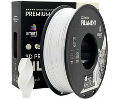 3D Plastikas – Filamentas PLA meta baltas | 1.75 mm, 1kg | SPrint