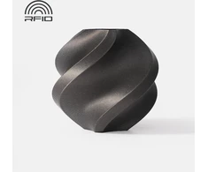 Bambu Lab PLA Metal plastikas 1.75mm 1kg - komplektuojamas su daugkartine rite - Pilkas Metallic