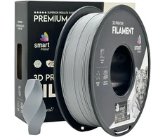3D Plastikas – Filamentas PLA pilkas | 1.75 mm, 1kg | SPrint