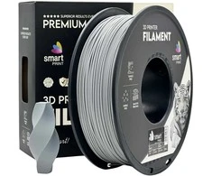 3D Plastikas – Filamentas PLA+ pilkas | 1.75 mm, 1kg | SPrint