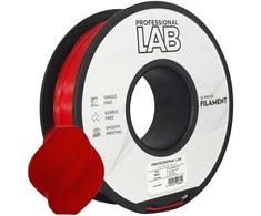 3D Plastikas – Filamentas PLA+ raudonas | 1.75 mm, 1kg | Professional LAB