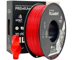 3D Plastikas – Filamentas PLA raudonas | 1.75 mm, 1kg | SPrint