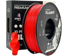 3D Plastikas – Filamentas PLA+ raudonas | 1.75 mm, 1kg | SPrint