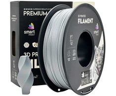 3D Plastikas – Filamentas PLA sidabrinis | 1.75 mm, 1kg | SPrint