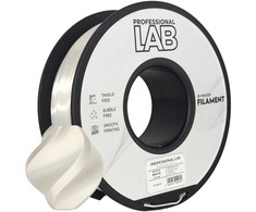 3D Plastikas – Filamentas PLA Silk baltas | 1.75 mm, 1kg | Professional LAB