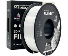 3D Plastikas – Filamentas PLA Silk baltas | 1.75 mm, 1kg | SPrint